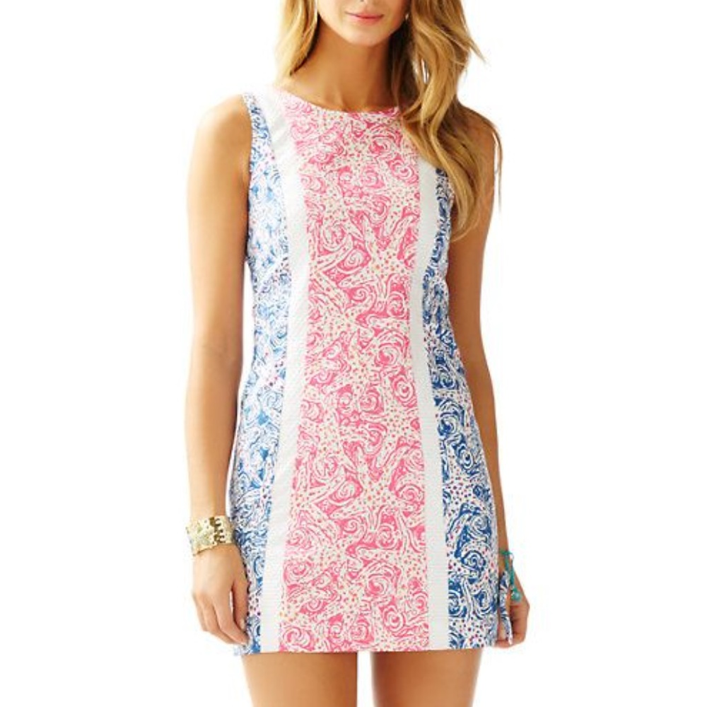 Lilly Pulitzer 00 Pink & Blue Dress